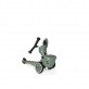 Тротинетка Scoot and Ride HKick 1 Lifestyle green lines с кош отпред